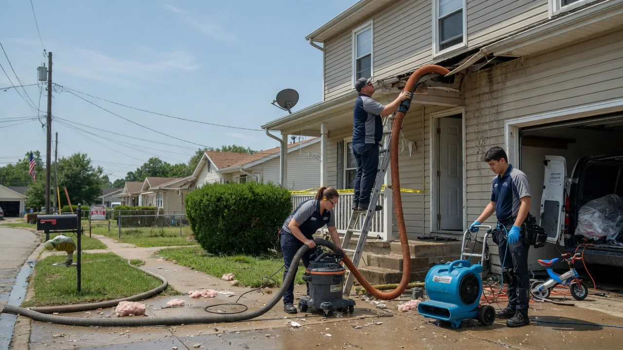 Water Damage Restoration in Mason, WV near me